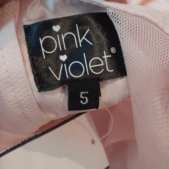 Pink & violet Dress - Picture 5 of 5